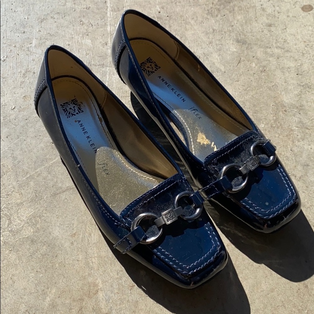 Anne Klein slip on mules